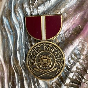United States Coast Guard Good Conduct hat pin